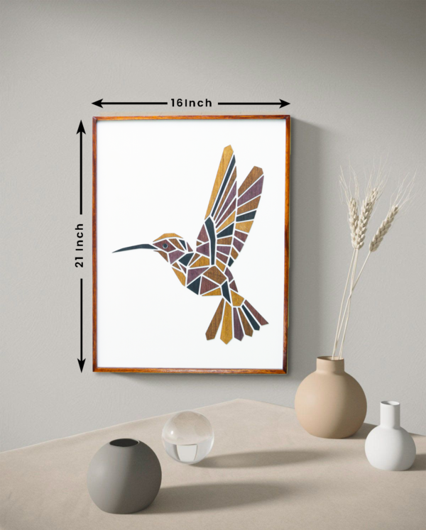 Wooden Sapprow Wall Hanging Panel for Wall Décor | Premium Decorative Wood Panel – Zrosy