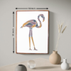 Wooden Flamingo Wall Hanging Panel for Wall Décor | Premium Decorative Wood Panel – Zrosy