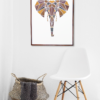 Wooden Elephant Wall Hanging Panel for Wall Décor | Premium Decorative Wood Panel – Zrosy