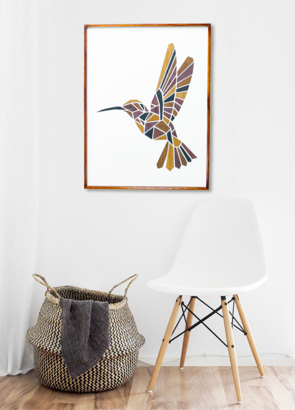 Wooden Sapprow Wall Hanging Panel for Wall Décor | Premium Decorative Wood Panel – Zrosy