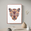 Wooden Puma Wall Hanging Panel for Wall Décor | Premium Decorative Wood Panel – Zrosy